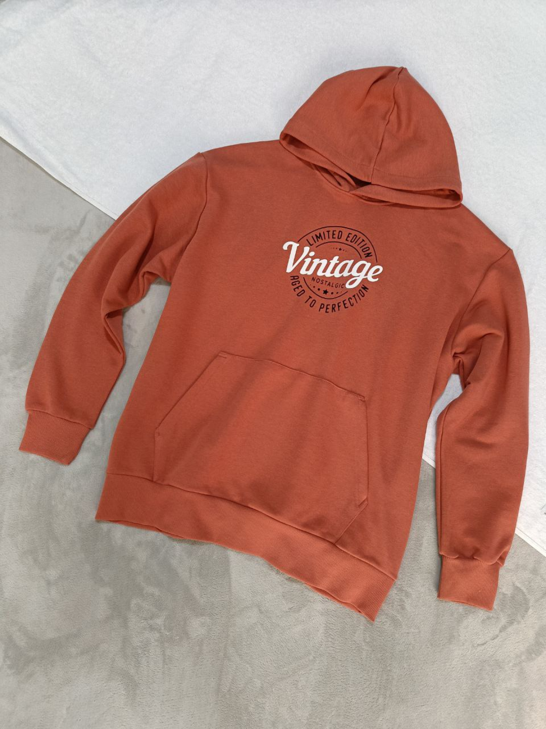 Худи  1, 2 шт., размер 52, , терракотовый — фото 1