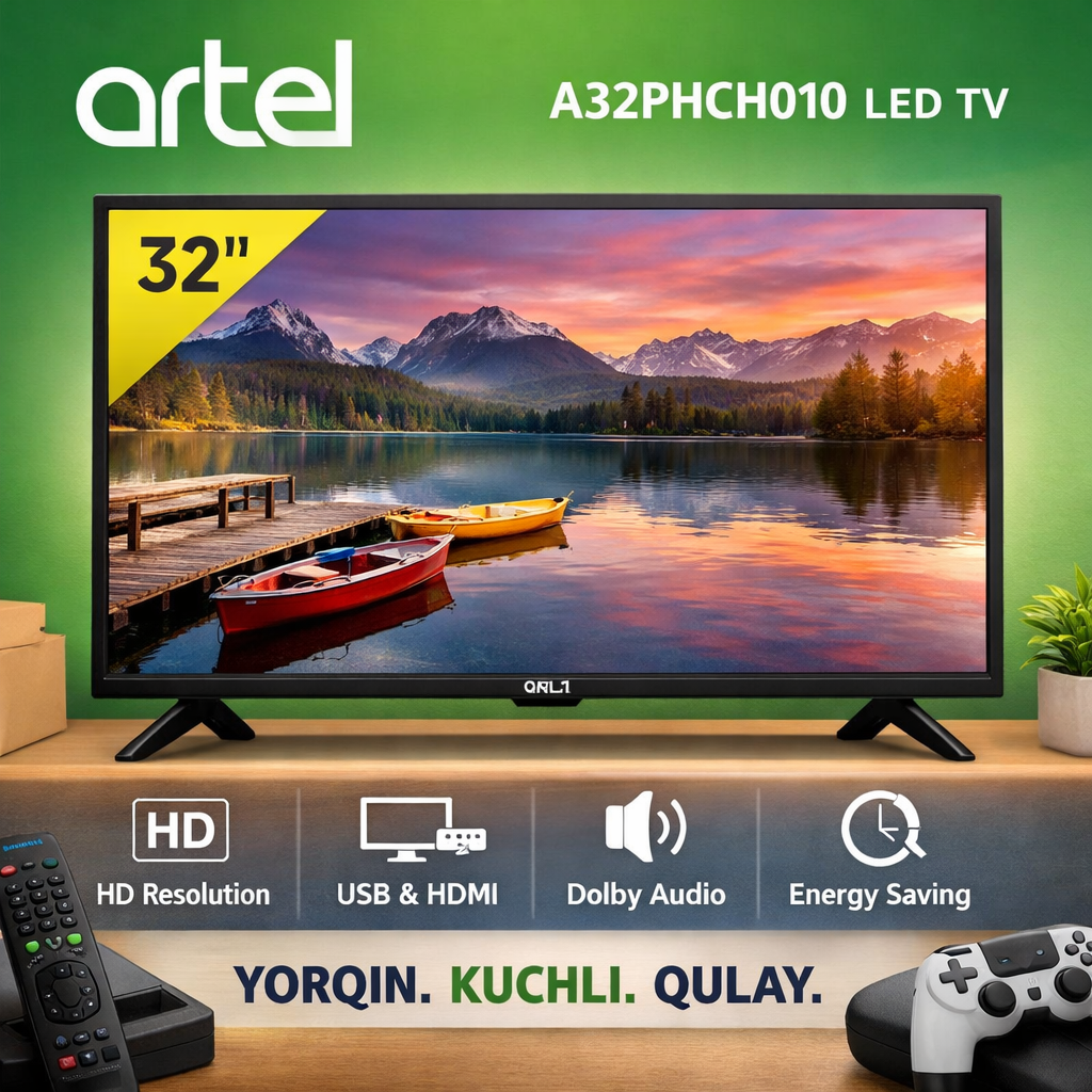 Телевизор ARTEL A32PHCH010 — современный умный телевизор с диагональю экрана 32 дюйма