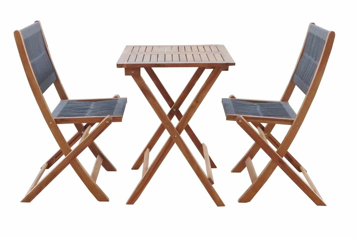 Набор садовой мебели из акации, 3 предмета, TP2090.0.2