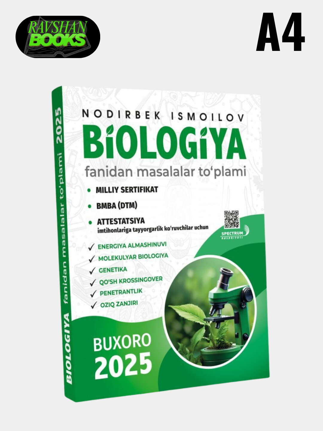 Набор задач по биологии Нодирбек Исмаилов