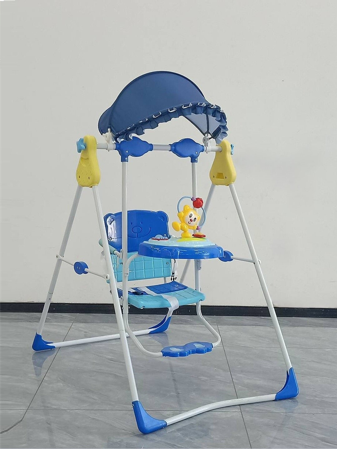 Качели, для детей, до 6 лет, пластик, металл, нагрузка до 30кг