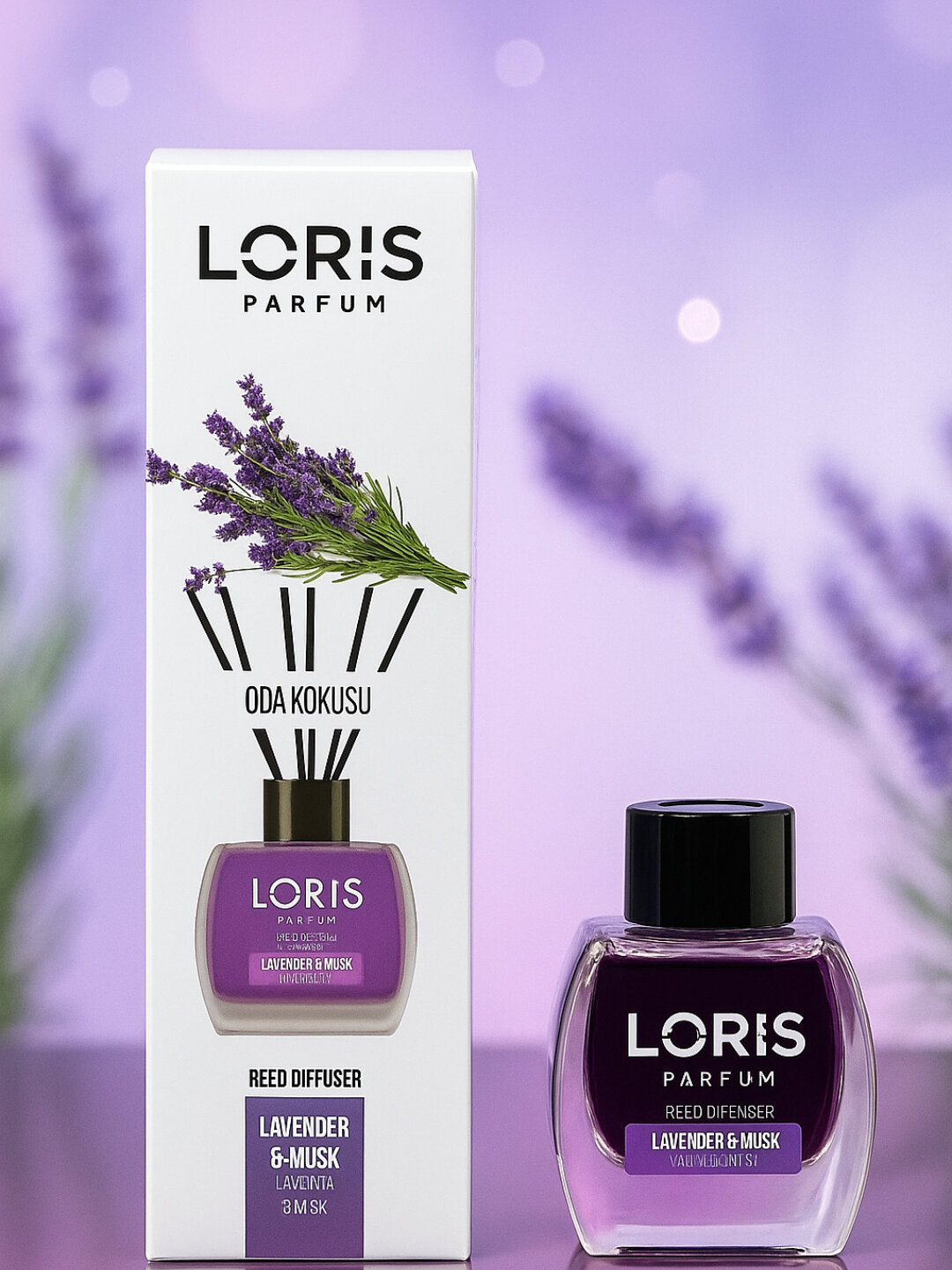 Аромадиффузор Loris Parfum "Лаванда и мускус", автоматический, универсальный, 120мл