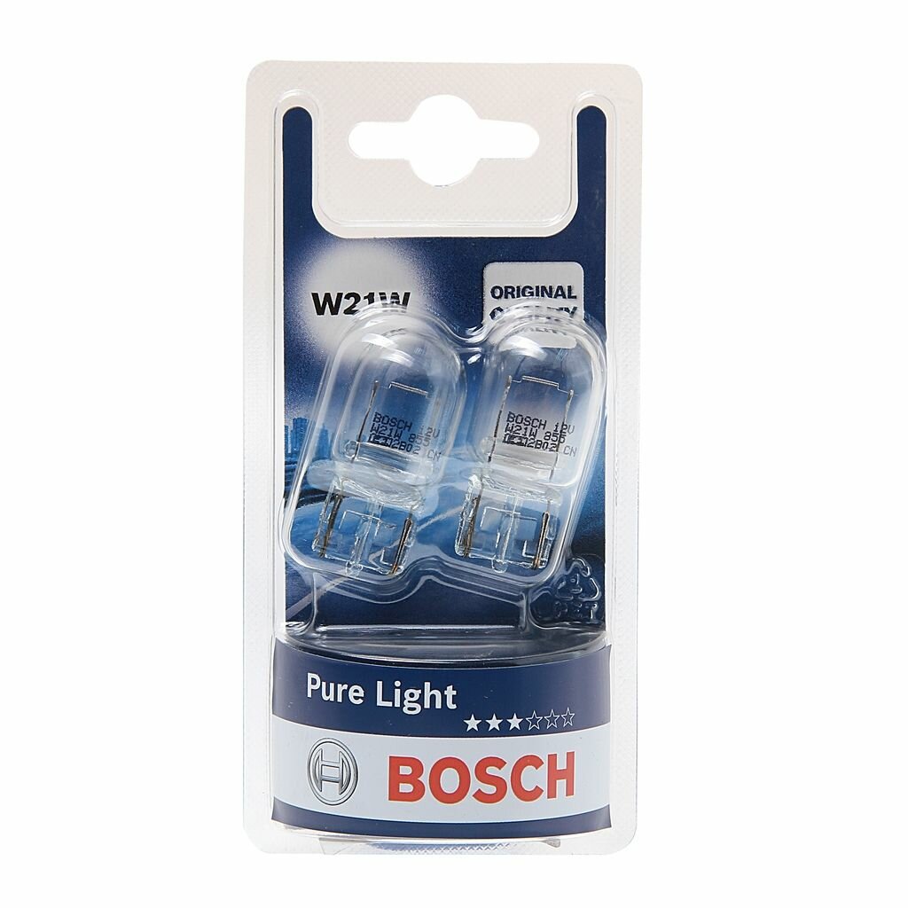 Лампа накаливания, фонарь указателя поворота Pure Light BL, для ВАЗ Лада Иксрей, Тойота Королла, Версо, Рав 4 2, 4 арт 1987301096 BOSCH