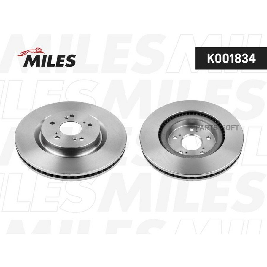 MILES K001834 Диск тормозной передний HAVAL F7 ()