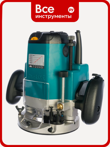 Изображение товара Фрезер Makita 3612 C, литой алюминий, ручной профессиональный, оборотный диапазон, патрубок пылеотсоса