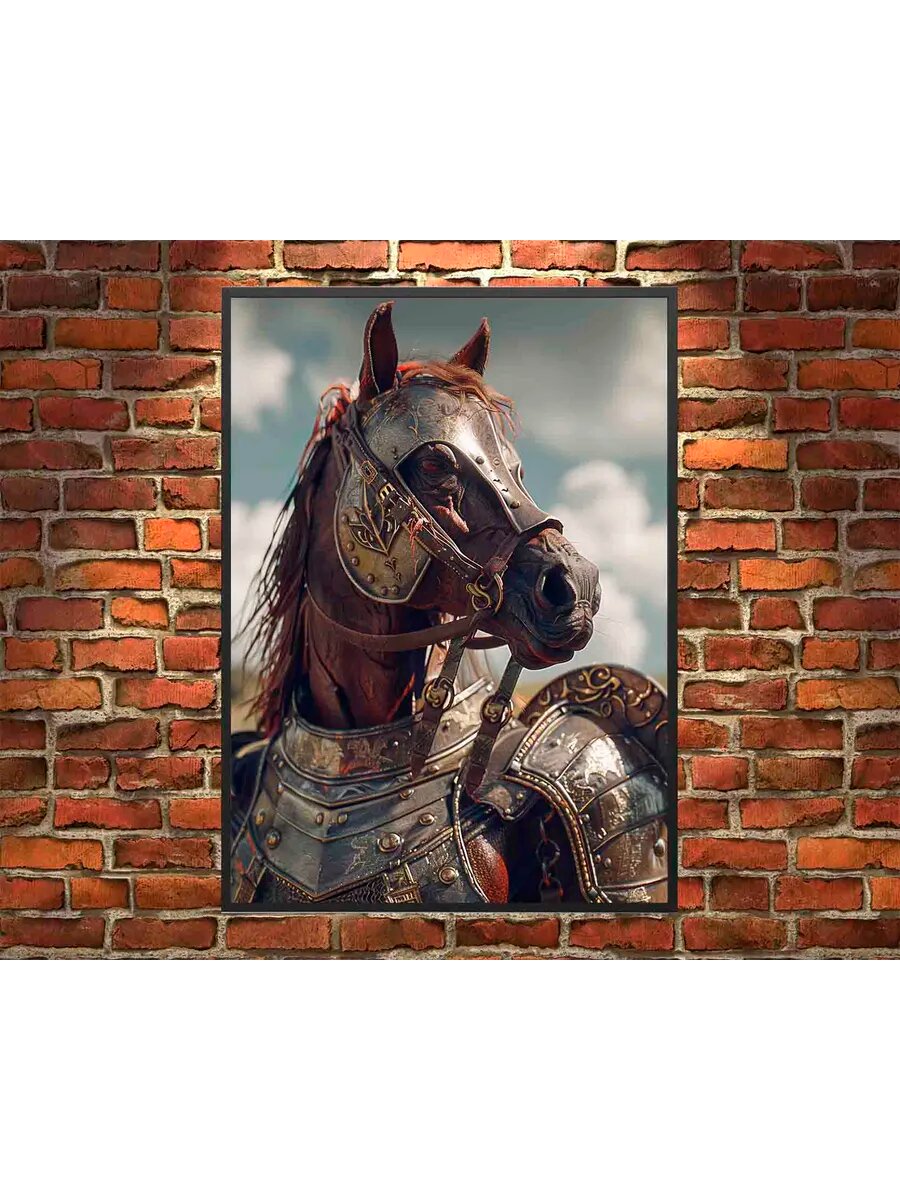 Рыцарь сельскохозяйственных животных Гаял 4, Плакат 30x42см