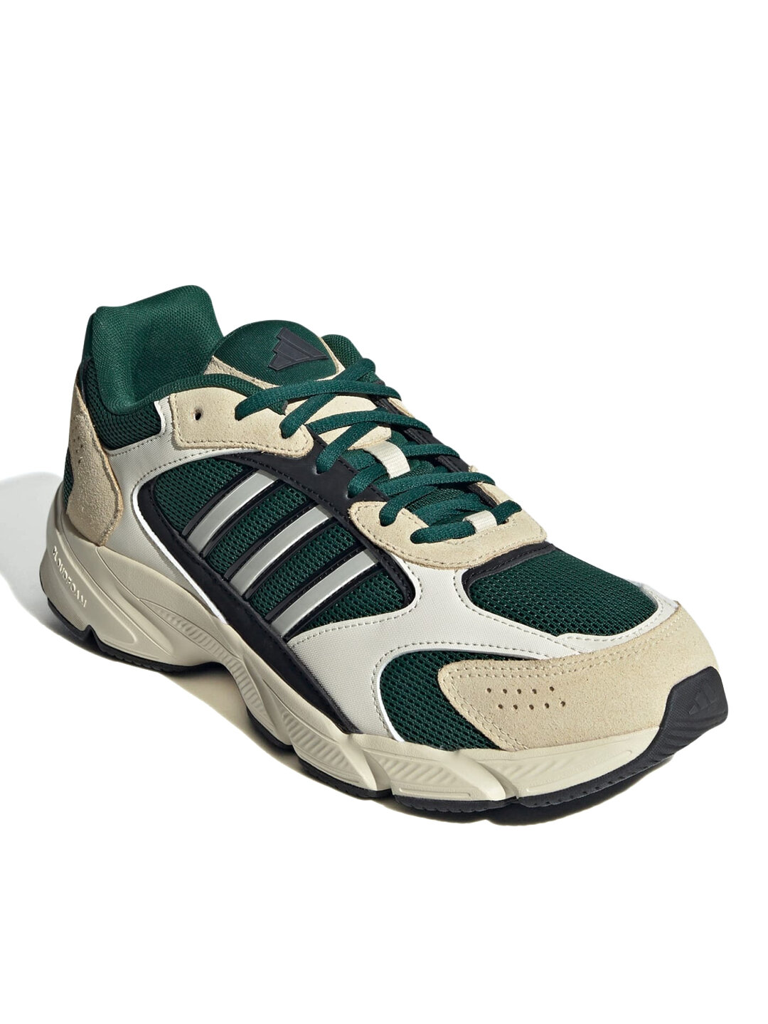 Кроссовки adidas Crazychaos 2000, размер 8,5 UK, зеленый/бежевый/белый — фото 1