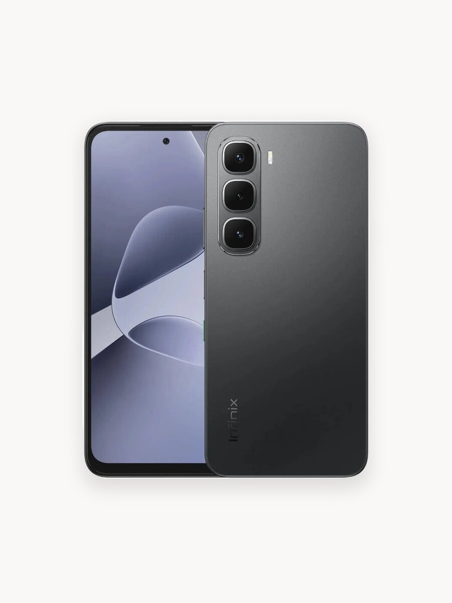 Смартфон INFINIX HOT 60i X6728 Ростест (ЕАС) 4/128GB, черный