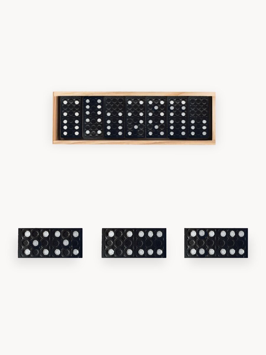 Настольная игра "Домино", классическая, для детей и взрослых