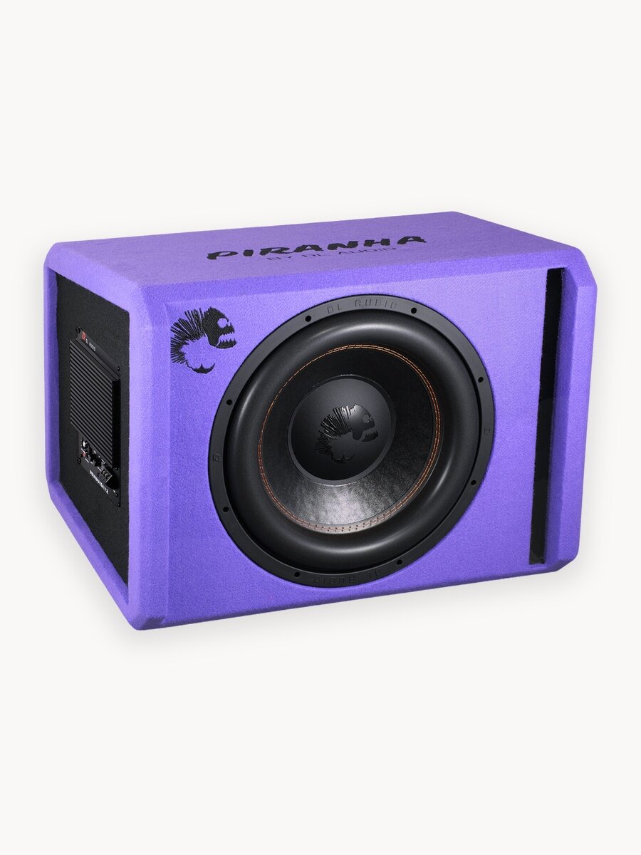 Активный сабвуфер автомобильный DL Audio Piranha 15A Purple V.2