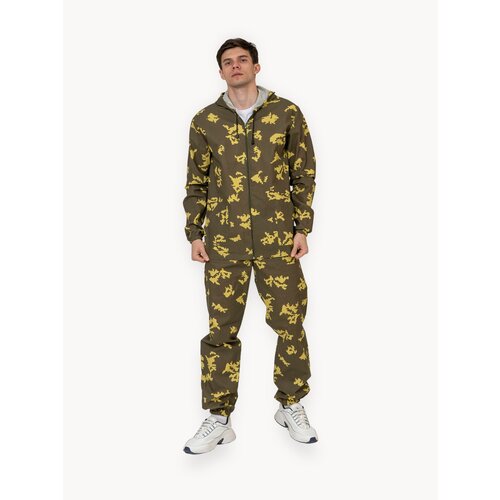 Костюм камуфлированный для рыбалки и активного отдыха ПромДизайн (куртка+брюки), 100% хлопок, 60-170RU