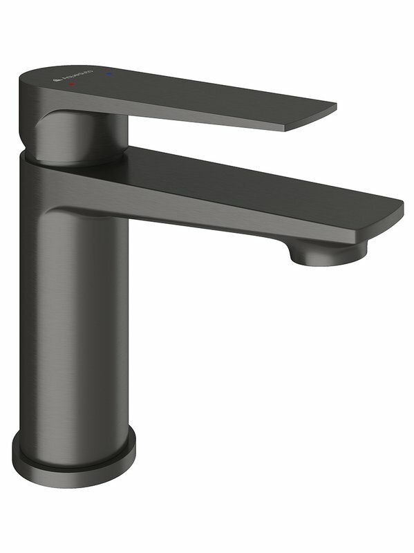 Смеситель для раковины Aqueduto Linha LIN0145 оружейная сталь