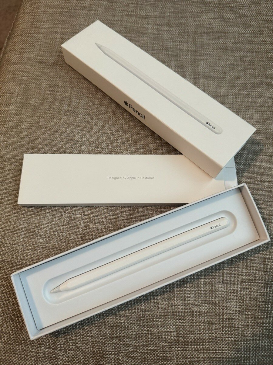 Беспроводной Apple Pencil, 2-е поколение, A2051, оригинальный, 2nd Generation — фото 1
