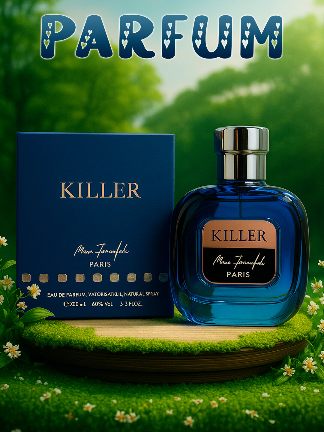 Парфюмированая вода для мужчин, Killer Eau de Parfum, 100 мл