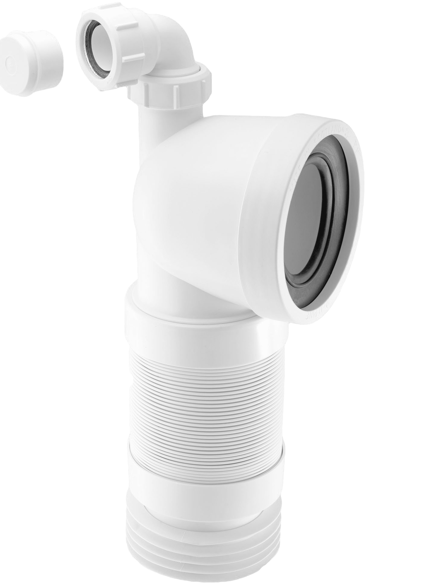 Соединение для WC McAlpine 90°/110мм с манжетой гофра 260-540мм отвод на 40мм WC-F11RD