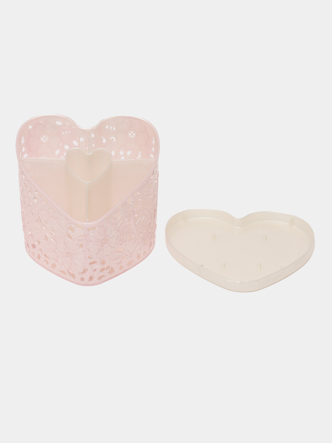 Пластмассовый органайзер для кухонных принадлежностей "Сердечко" — фото 1