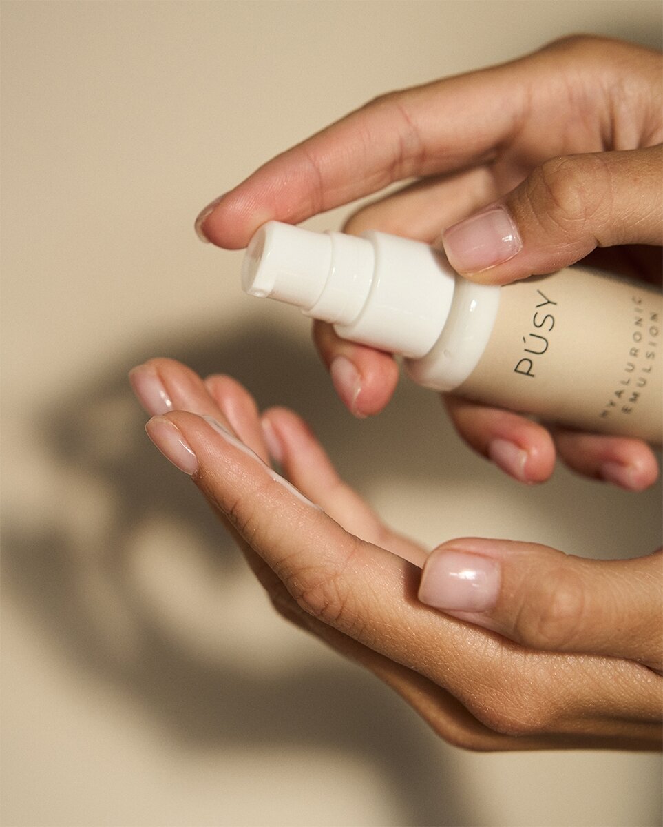 Изображение Гиалуроновая эмульсия для лица Púsy Hyaluronic Emulsion /50 мл/гр.