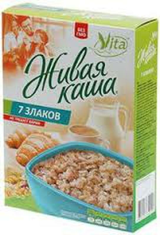 Живая каша из пророщенных 7 злаков VITA 300 г