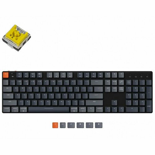 Клавиатура Keychron K5 SE RGB Backlight Low Profile Keychron Optical Hot-Swappable 14705₽