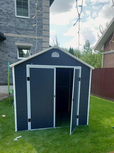 Изображение товара Пластиковый сарай Black Fox Modernist G 7,5x6