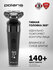 Бритва электрическая Polaris PMR 0308RC wet&dry PRO 5 blades+