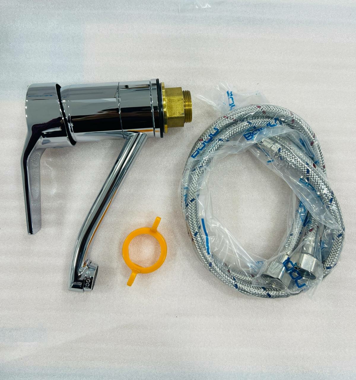 Смеситель BOOU Hi-Tech 8156-14A для раковины, кухни, душа, ванны, латунь — фото 1