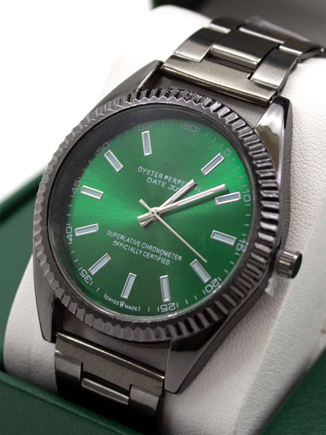 Наручные часы Rolex, темно-зеленый