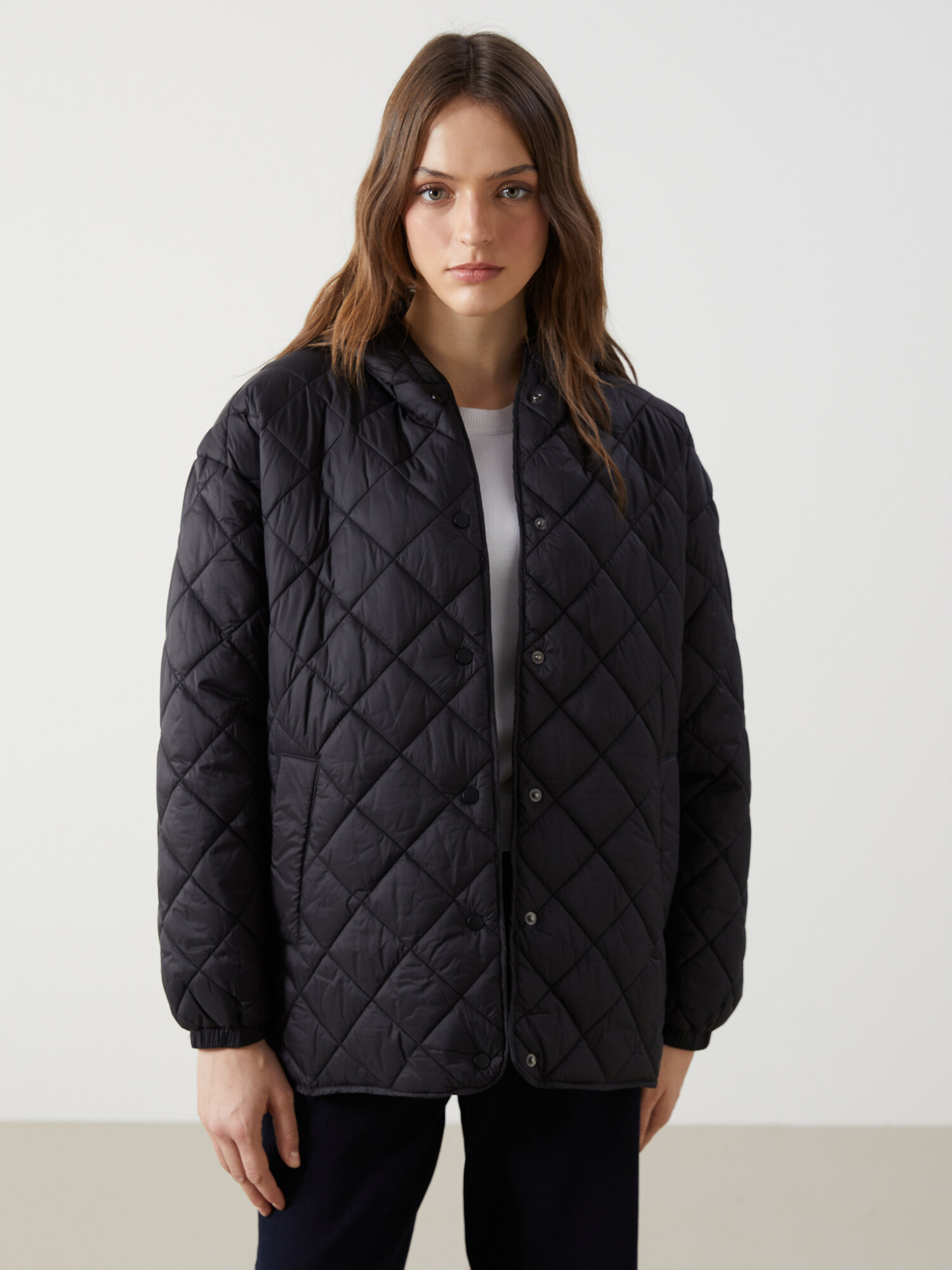 Пуховик LC Waikiki размер 42 черный