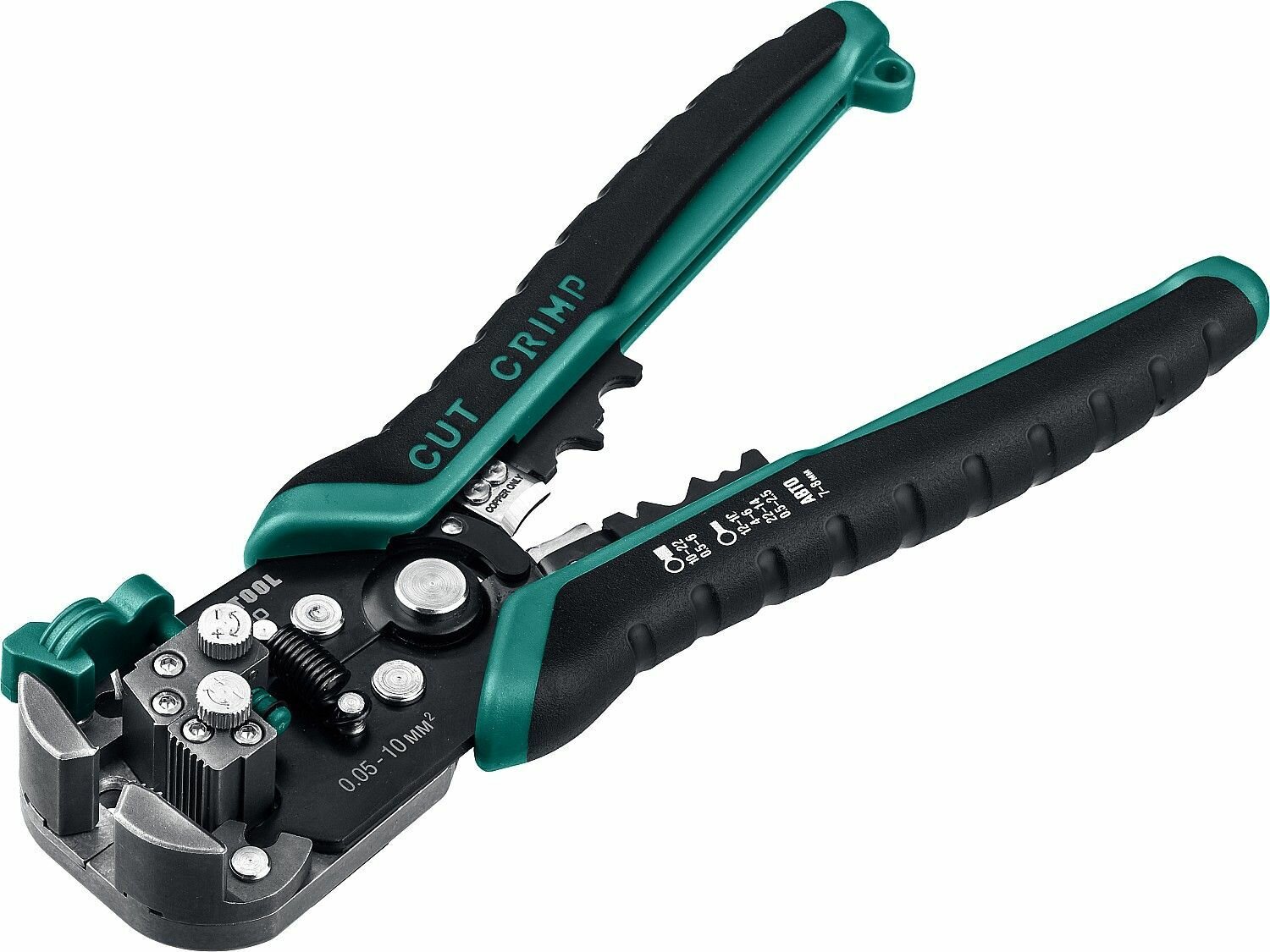 Стриппер KRAFTOOL TK-10 автоматический, многофункциональный, 0.05 - 10 мм2, 22639 — фото 1