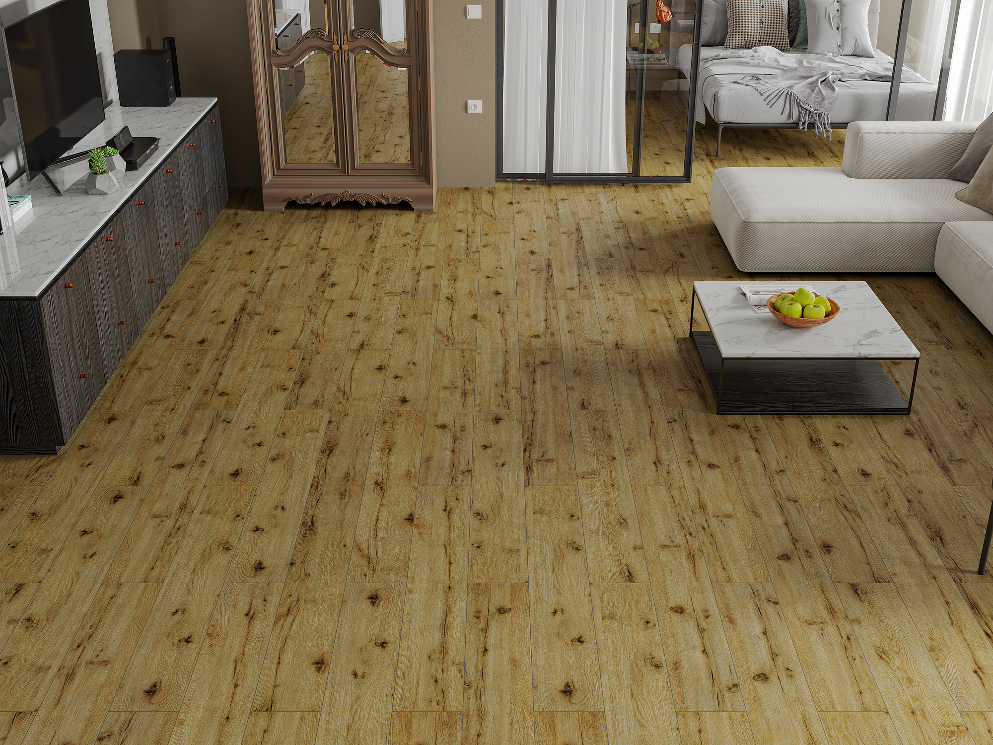 Ламинат NORLAND ELEGANT STRONG ДУБ скай 34 класс 12 мм 1691 м²