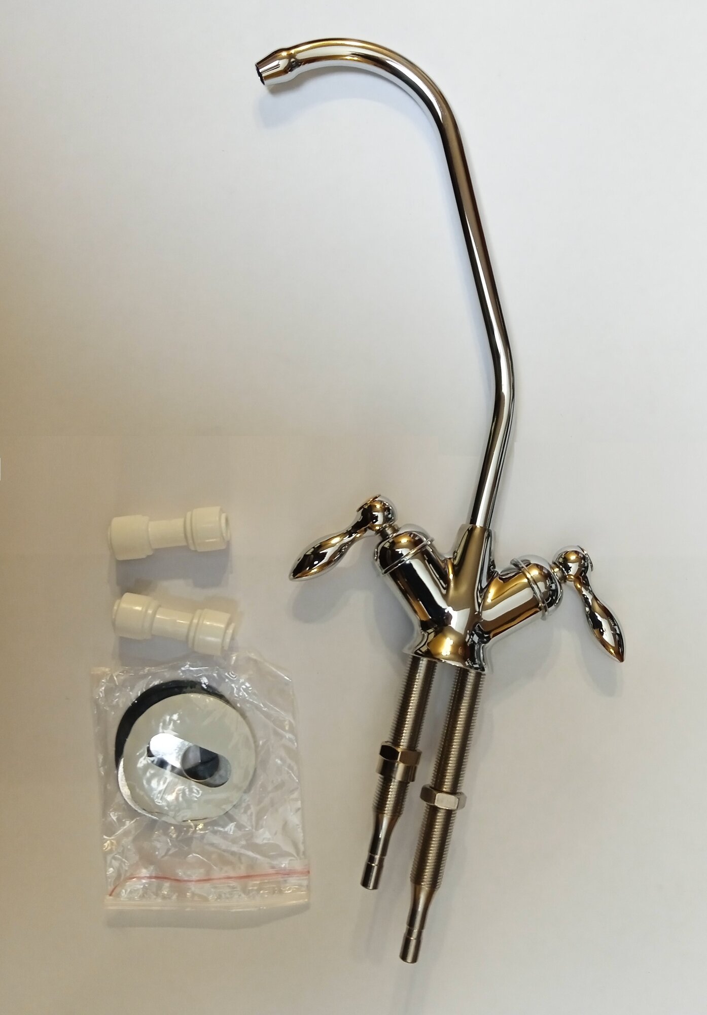 Кран для фильтра и обратного осмоса Капелька двойной Комплектующие для фильтров