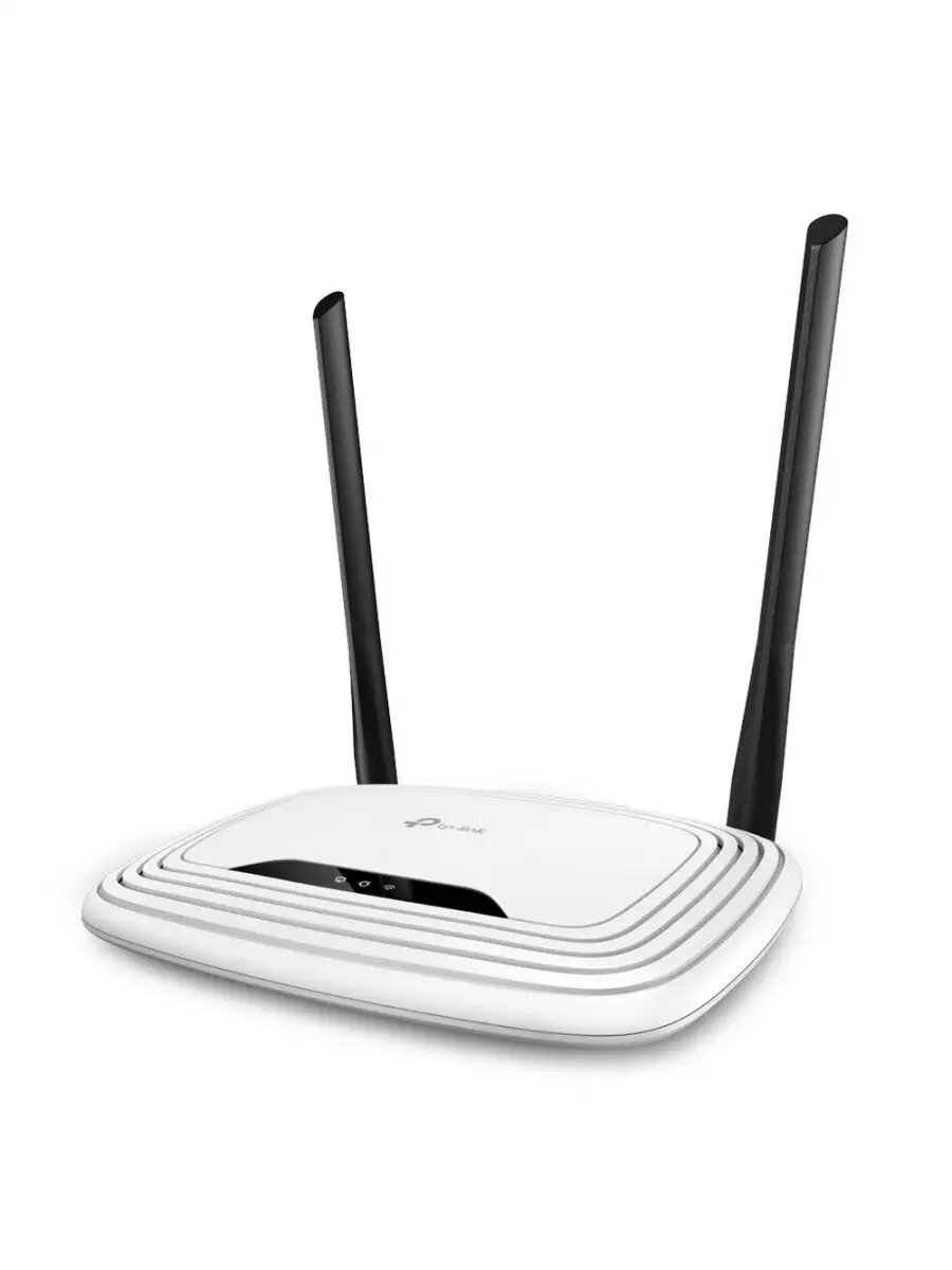 Wi-Fi роутер TP-Link TL-WR841N, беспроводной маршрутизатор, скорость до 300 Мбит/с, 2 антенны, для дома и офиса