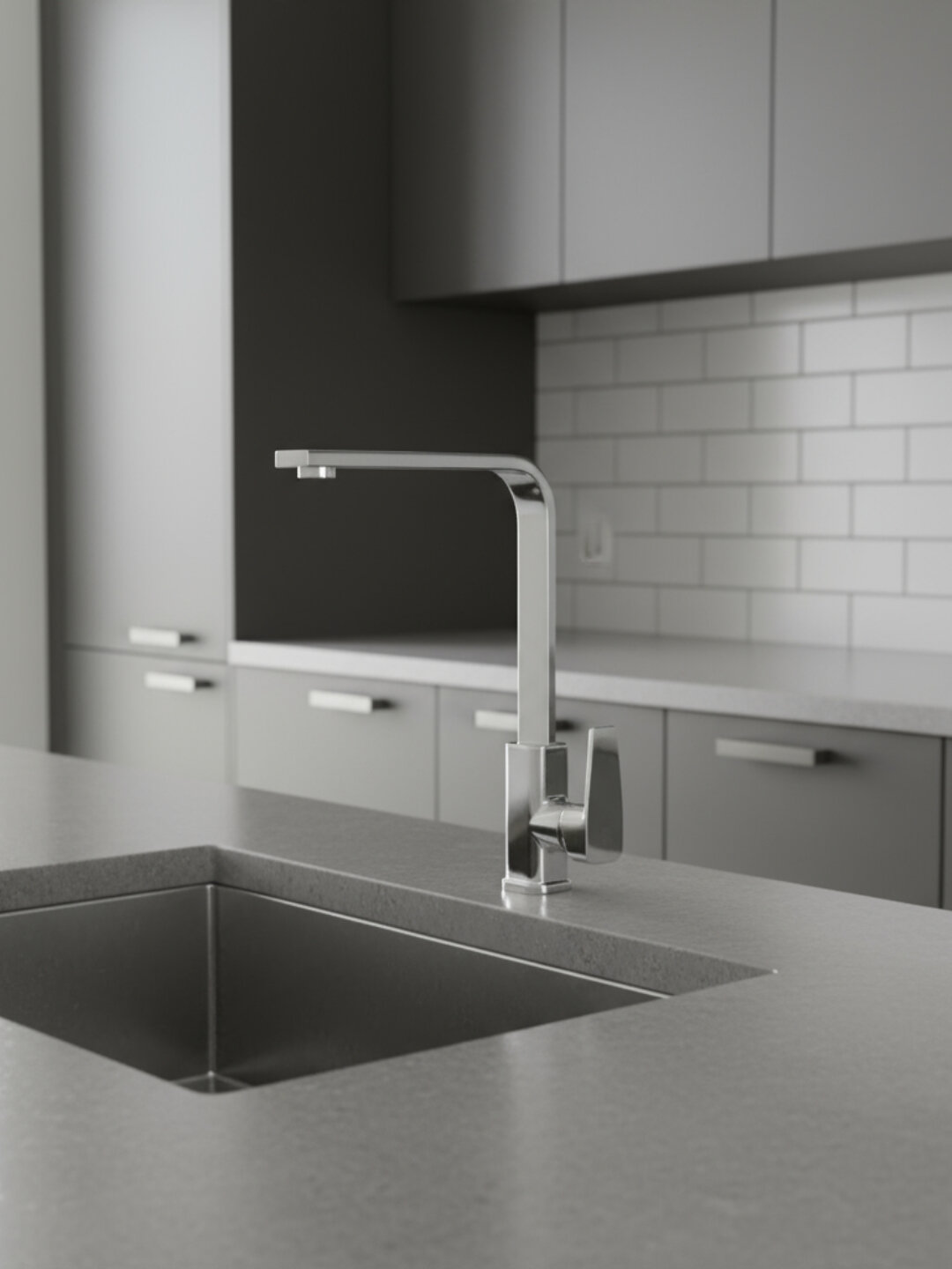 Металлический смеситель для кухни или ванной – надёжность и удобство