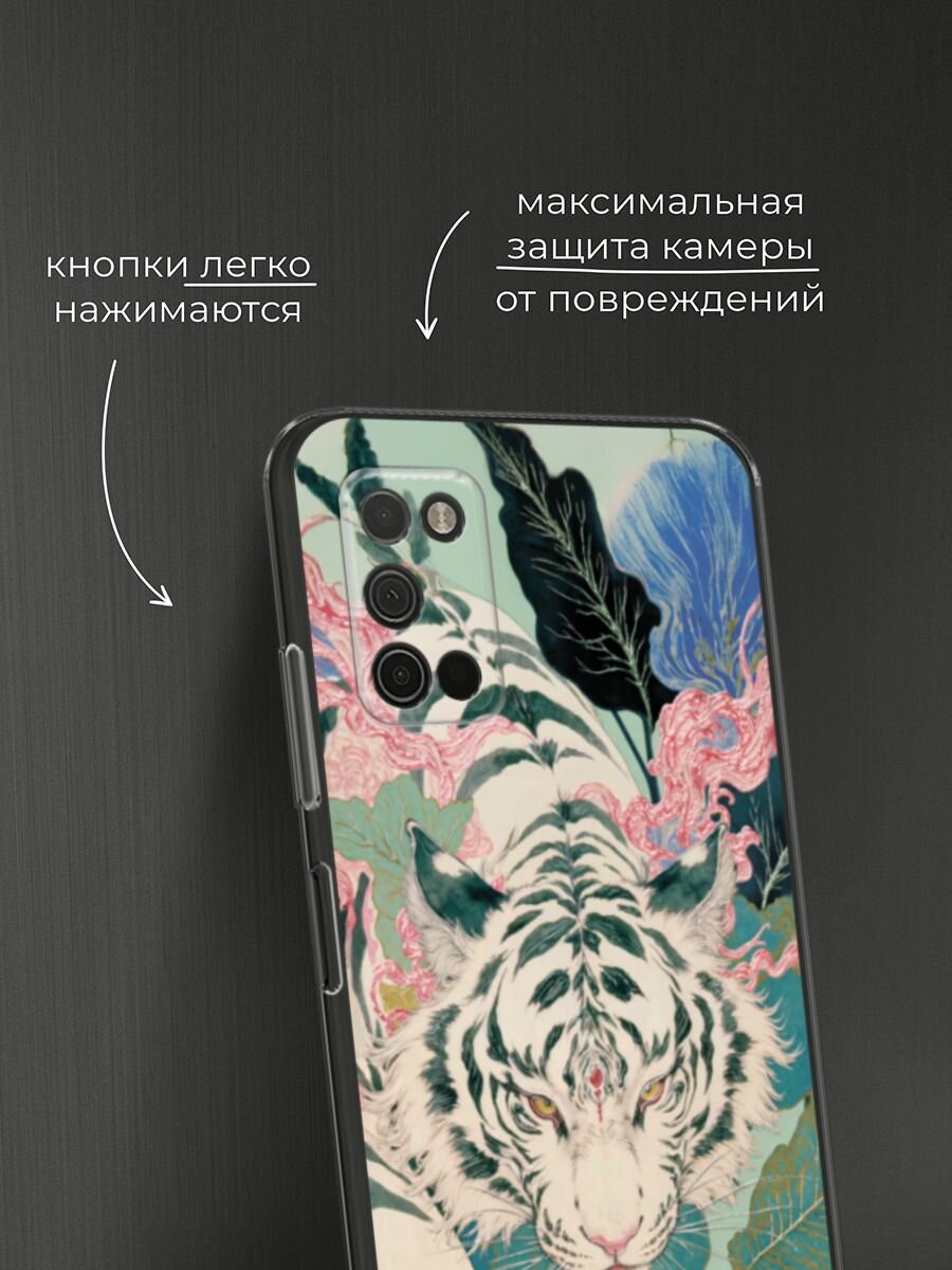 Чехол на Samsung Galaxy A03S / Самсунг Галакси A03S с принтом "Охотник" — фото 1