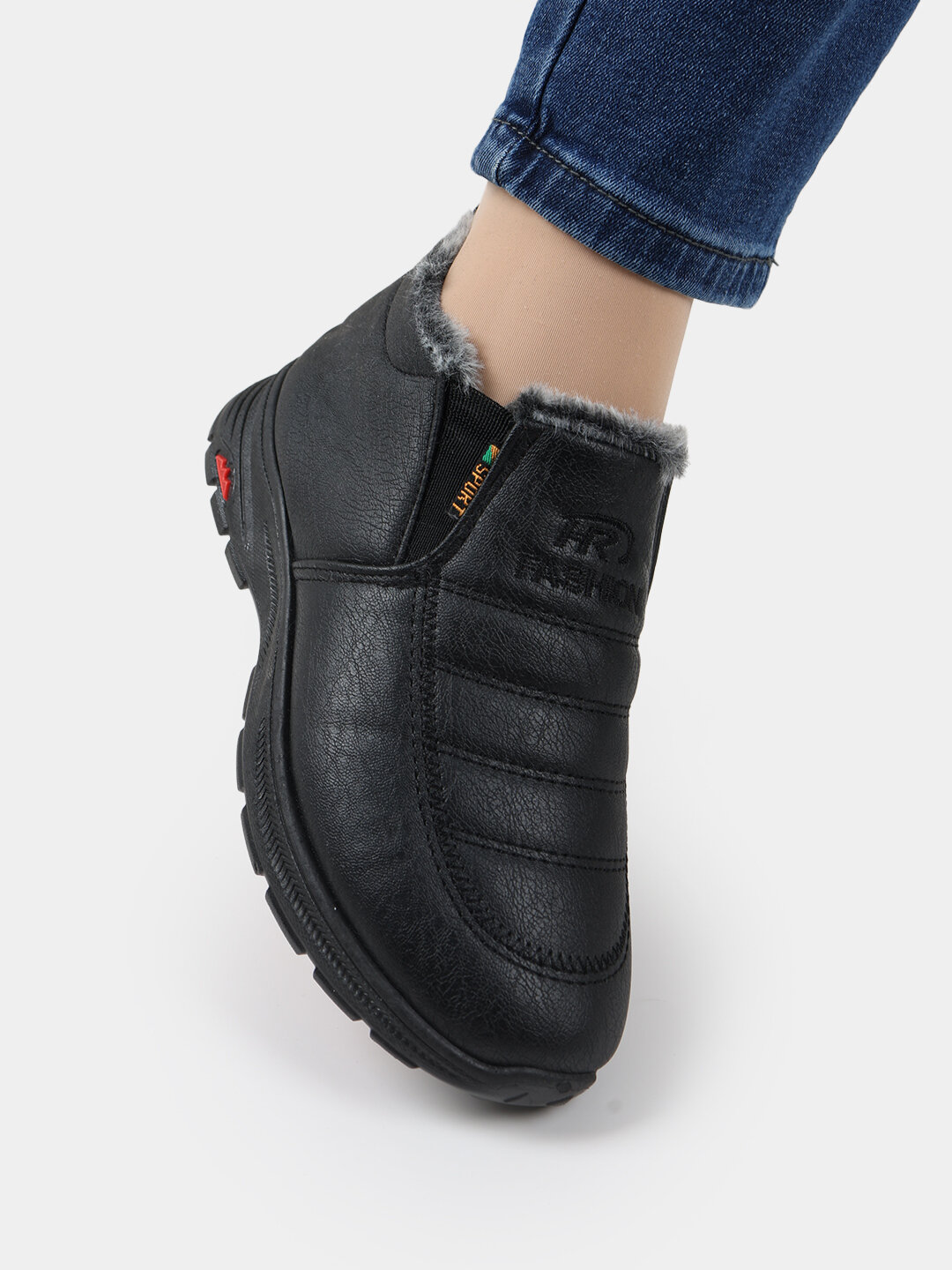 Полусапоги, размер 40, черный — фото 1