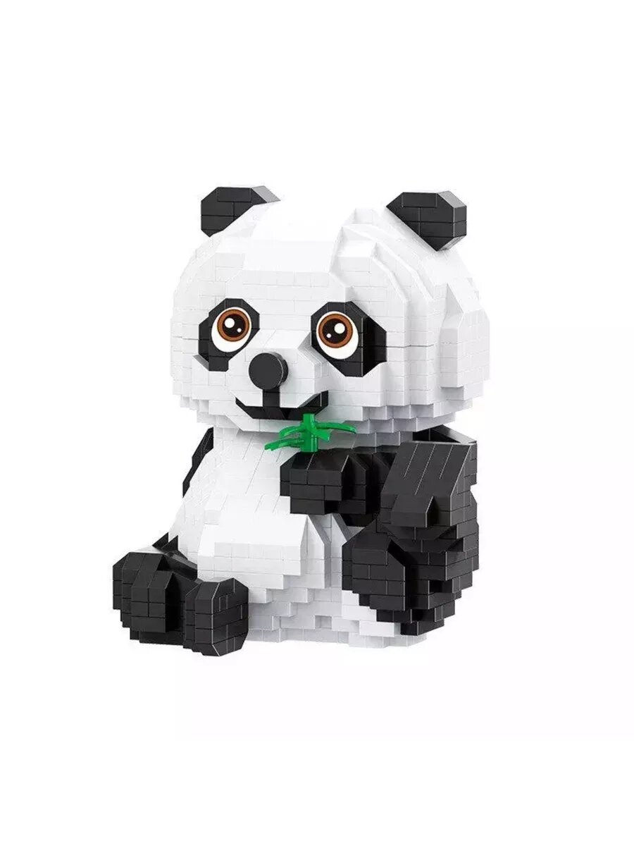Конструктор 3D из миниблоков Веселая Панда BA18389, 820 деталей