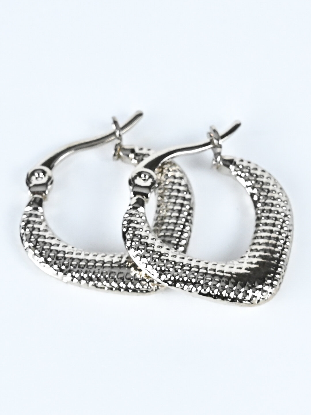 Серьги, серебряный — фото 1