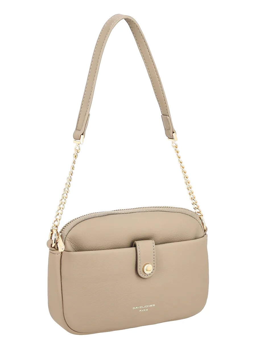 Сумка кросс-боди DAVID JONES, кофе — фото 1