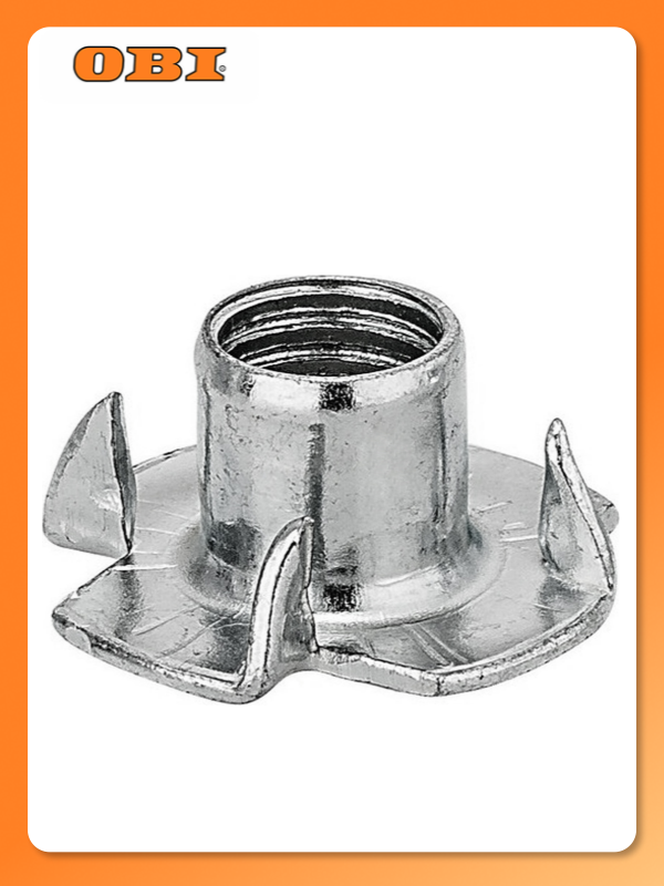 Гайка Стройбат забивная М10 мм 4 шт