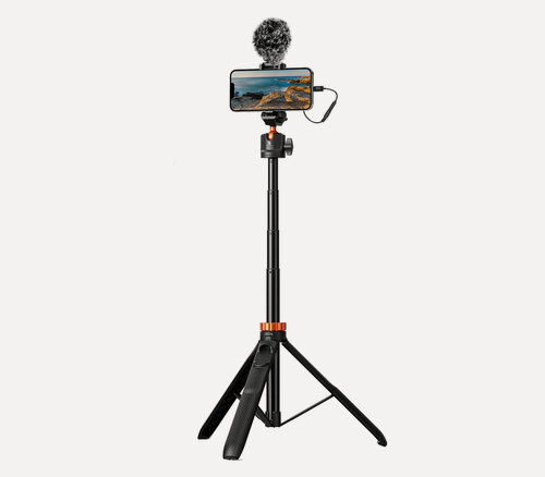 Изображение товара Штатив K&F Concept MS08 + палка для селфи, 2 в 1