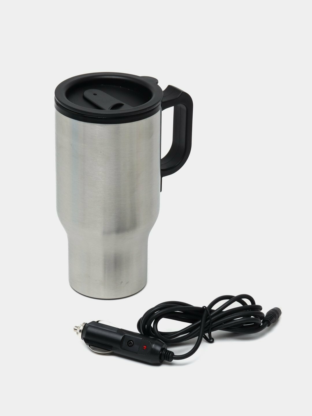 Термокружка "с подогревом", пластик и нержавеющая сталь, 450мл