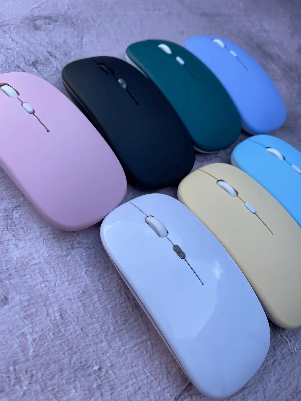 Компьютерная мышь, беспроводная, для правой и левой руки, бесшумная, Bluetooth, чёрный