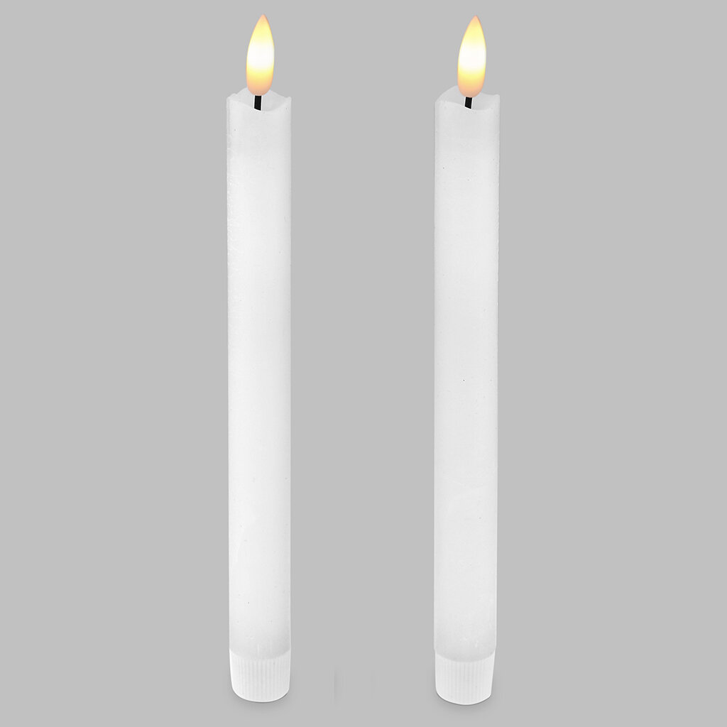 Свеча светодиодная КНР восковая на батарейках 