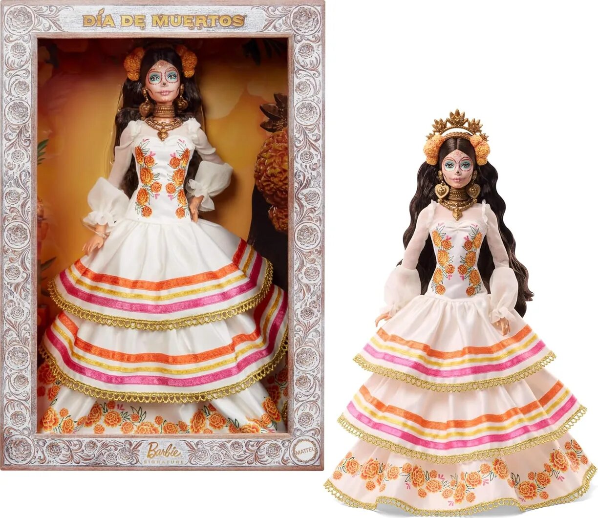 Кукла коллекционная Mattel Barbie Signature Dia De Muertos 2025 JBJ05, 29 см — фото 1