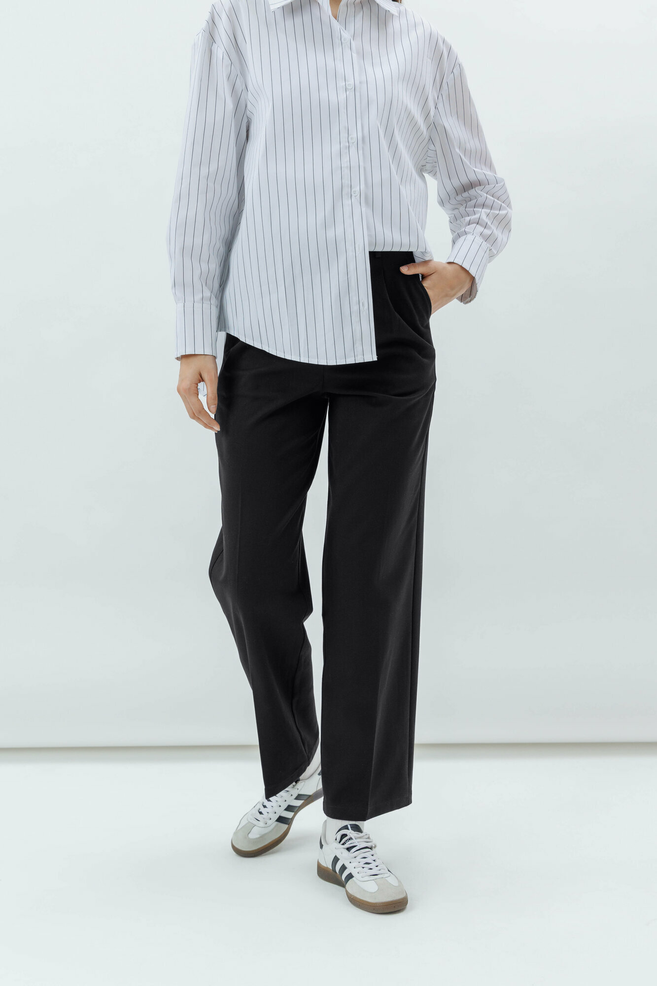 Брюки классические TERRA PRO, размер M, black — фото 1