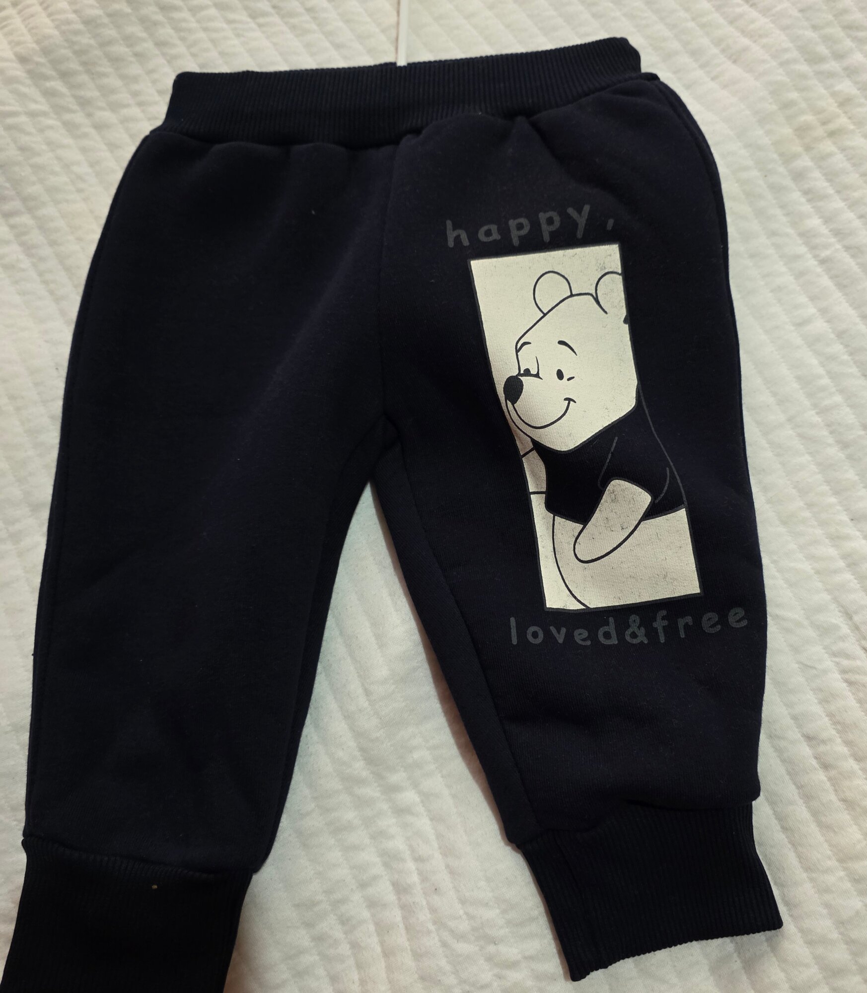 Комплект одежды  двойка, размер 100 -110, 0658 черный — фото 1