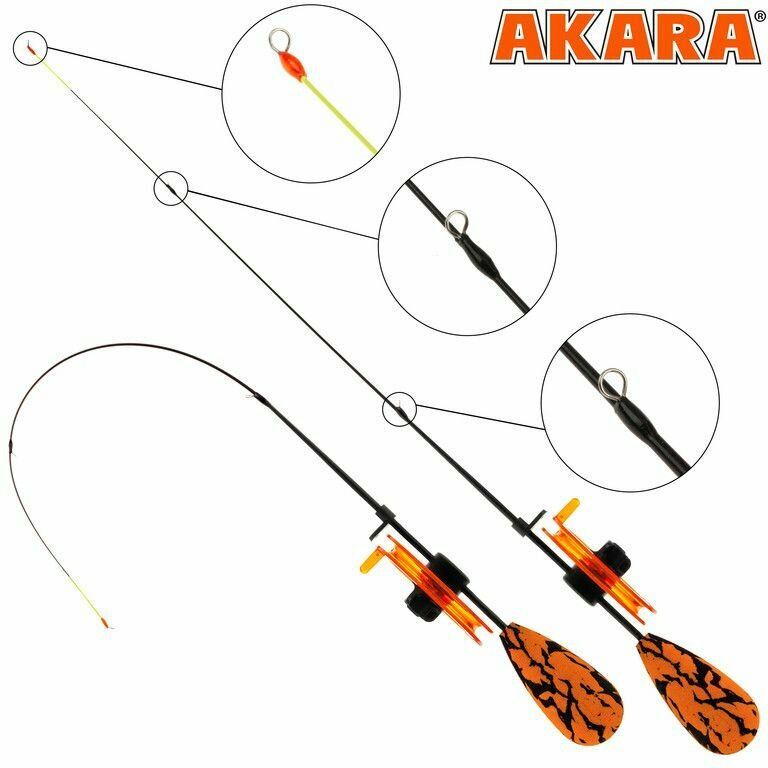 Удилище Akara Finezza Elite UL (0,7-2,8 г) Or-Or FEUL-O-OR — фото 1