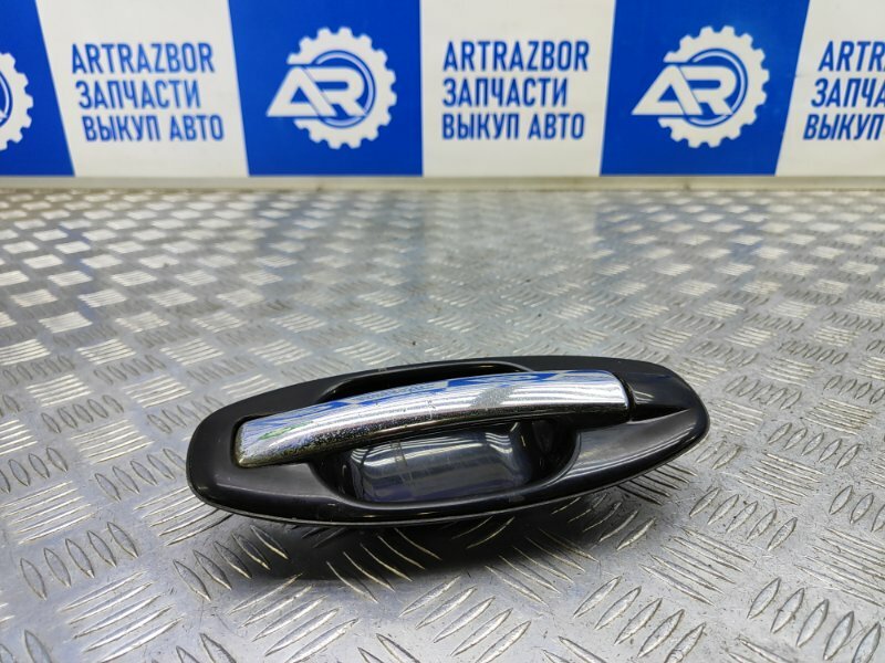 Б/У Ручка двери задней наружная левая Hyundai Santa Fe Classic 1 SM / Хендай Санта Фе Классик 1 SM 2.7 G6BA 173 Л.С 2002