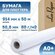 Бумага для плоттера 914-50мм-50м (A0+, 36"), 80 г/м кв. (Lux-Paper) LP-Q1397A