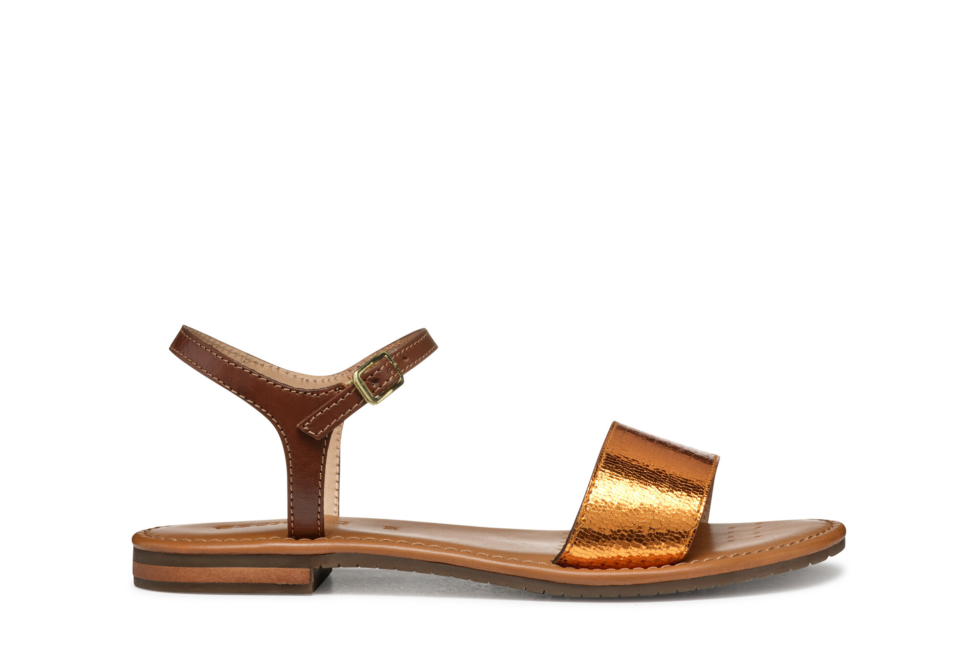 Сандалии GEOX Sozy S, размер 37 EU, оранжевый — фото 1